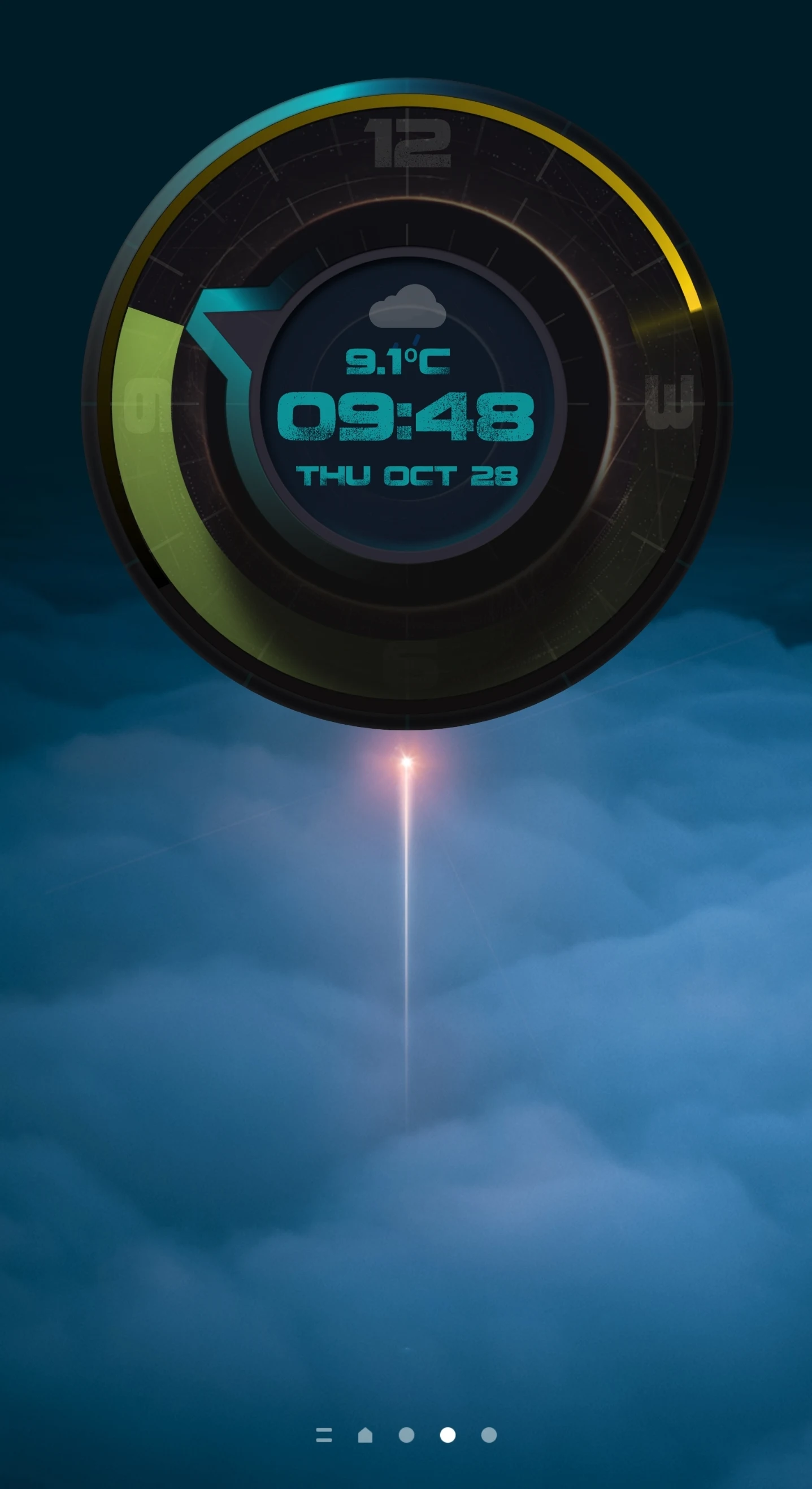 Digital Clock Widget · StandBy screenshot