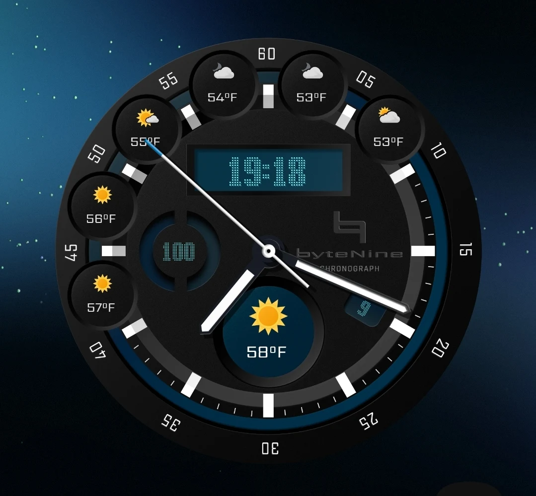 Digital Clock Widget · StandBy screenshot
